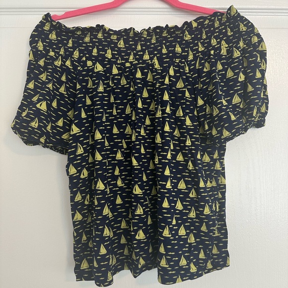 Porridge by Anthropologie Off-the-shoulder Sailboat Top - Picture 3 of 5